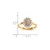 14k Two-tone w/White Rhodium CZ Lady of Guadalupe Ring