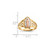 14k Two-tone w/White Rhodium Lady of Guadalupe Ring