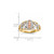 14k Two-tone w/White Rhodium Polished Our Lady of Guadalupe Ring