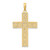 14K W/ Rhodium D/C and Cut-Out Cross Charm - K9-631F3997-7301