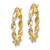 14k w/ White Rhodium Polished 2.75mm Fancy Twisted Hoop Earrings - TM-9E25055F-1241