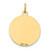 14k w/Enamel .027 Gauge Circular Engravable Disc Charm - XM-11568E19-8091