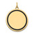 14k w/Enamel .027 Gauge Circular Engravable Disc Charm - XM-BA32AFBB-3276