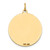 14k w/Enamel .027 Gauge Circular Engravable Disc Charm - XM-BA32AFBB-3276
