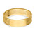 14k Wave Engraved Thumb Ring (size 9)