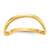 14K Wave Fashion Thumb Ring