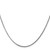 14k WG 1.3mm Curb Pendant Chain