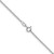 14k WG 1.5mm Cable Chain - PE-67C581A9-5936