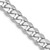 14k WG 9.5mm Flat Beveled Curb Chain - WF-418AC722-3920