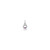 14k WG Dia. Heart w/2 Birthstone Mother's Circle Pend Semi-Mount
