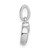 14k WG Dia. Heart w/2 Birthstone Mother's Circle Pend Semi-Mount