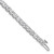 14k White Gold  10 carat Lab Grown Diamond VS/SI+ G+ Complete Tennis Bracelet