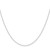 14k White Gold .8mm D/C Forzantine Cable Chain - PE-80B9D9AA-2081