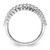 14k White Gold 1 1/2 carat Lab Grown Diamond VS/SI+ G+ Complete Fashion Band - RM-1AA31212-9510
