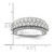 14k White Gold 1 1/2 carat Lab Grown Diamond VS/SI+ G+ Complete Fashion Band - RM-1D6B69C8-5741