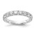14k White Gold 1 1/2 carat Lab Grown Diamond VS/SI+ G+ Complete Wedding Band - RM-C1991B99-5976