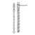 14k White Gold 1 carat Lab Grown Diamond VS/SI+ G+ Complete Dangle Post Earrings - EM-418C4CC3-4353