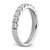 14k White Gold 1 carat Lab Grown Diamond VS/SI+ G+ Complete Wedding Band - RM-E633123F-6615