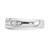 14k White Gold 1 carat Lab Grown Diamond VS/SI+ G+ Nine Stone Complete Fashion band - RM-022ABE51-7600