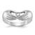 14k White Gold 1 Stone Family Ring Mounting