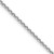 14k White Gold 1.4mm D/C Forzantine Cable Chain - PE-3AD21EFF-8269