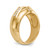 14k (Holds 1-5.5 Round Center, 8-2.0, 2-1.8mm Round) Men's Ring Mounting