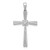 14k White Gold 1/20ct. Diamond Cross Pendant - PM-349BA8E2-7587