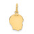 14k .018 Depth Engravable Boy Head Charm - XM-D004AF5D-3293