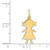 14k .018 Depth Engravable Girl Charm - XM-00439FCF-8138