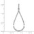 14k White Gold 1/2ct. Diamond Teardrop Pendant - PM-4FECB789-5059