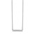 14k White Gold 1/3 carat Diamond Bar 18 inch Necklace