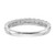 14k White Gold 1/3 carat Lab Grown Diamond VS/SI+ G+ Complete Band - RM-814B6994-3483