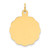 14k .018 Gauge Engravable Scalloped Disc Charm - XM-72CFCDA6-1613