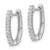 14k White Gold 1/3 carat Lab Grown Diamond VS/SI+ G+ Complete Hinged Hoop Earrings - EM-B7AC1FA7-5123