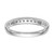 14k White Gold 1/3 carat Lab Grown Diamond VS/SI+ G+ Complete Wedding Band - RM-6B14B944-6476