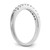 14k White Gold 1/3 carat Lab Grown Diamond VS/SI+ G+ Complete Wedding Band - RM-CBBF21DA-3871