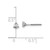 14k White Gold 1/3 ctw Lab Grown Diamond VS+ F+ Round 3 Prong Heavy Wt. Screwback Stud Earrings - EM-8E164D0D-3452