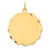 14k .018 Gauge Engravable Scalloped Disc Charm - XM-FF63CDED-7614
