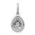 14k White Gold 1/3ct. Diamond Teardrop Pendant