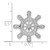 14k White Gold 1/4ct. Diamond Ship Wheel Pendant