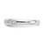 14k White Gold 1/5 carat Lab Grown Diamond VS/SI+ G+ Nine Stone Complete Fashion band - RM-0CFEFA4A-1203