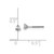 14k White Gold 1/5 ctw Lab Grown Diamond VS/SI+ G+ Round 3 Prong Heavy Wt. Screwback Stud Earrings