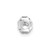 14k White Gold 1/5 ctw Lab Grown Diamond VS+ F+ Round 4 Prong Heavy Wt. Stud Earrings - EM-938E8807-6839