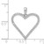 14k White Gold 1/6ct. Diamond Heart Pendant - PM-6BE38447-2330