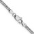 14K White Gold 16 inch 2.3mm Franco with Lobster Clasp Chain