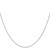14K White Gold 18 inch .7mm Round Parisian Wheat with Lobster Clasp Chain
