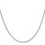 14K White Gold 18 inch 1.6mm Diamond-cut Parisian Wheat with Lobster Clasp Chain