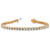 14k 1 1/4 carat Lab Grown Diamond VS/SI+ G+ Round Tennis Bracelet