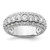 14k White Gold 2 carat Lab Grown Diamond VS/SI+ G+ Complete Fashion Ring - RM-B06DD95D-9365