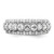 14k White Gold 2 carat Lab Grown Diamond VS/SI+ G+ Complete Fashion Ring - RM-B06DD95D-9365